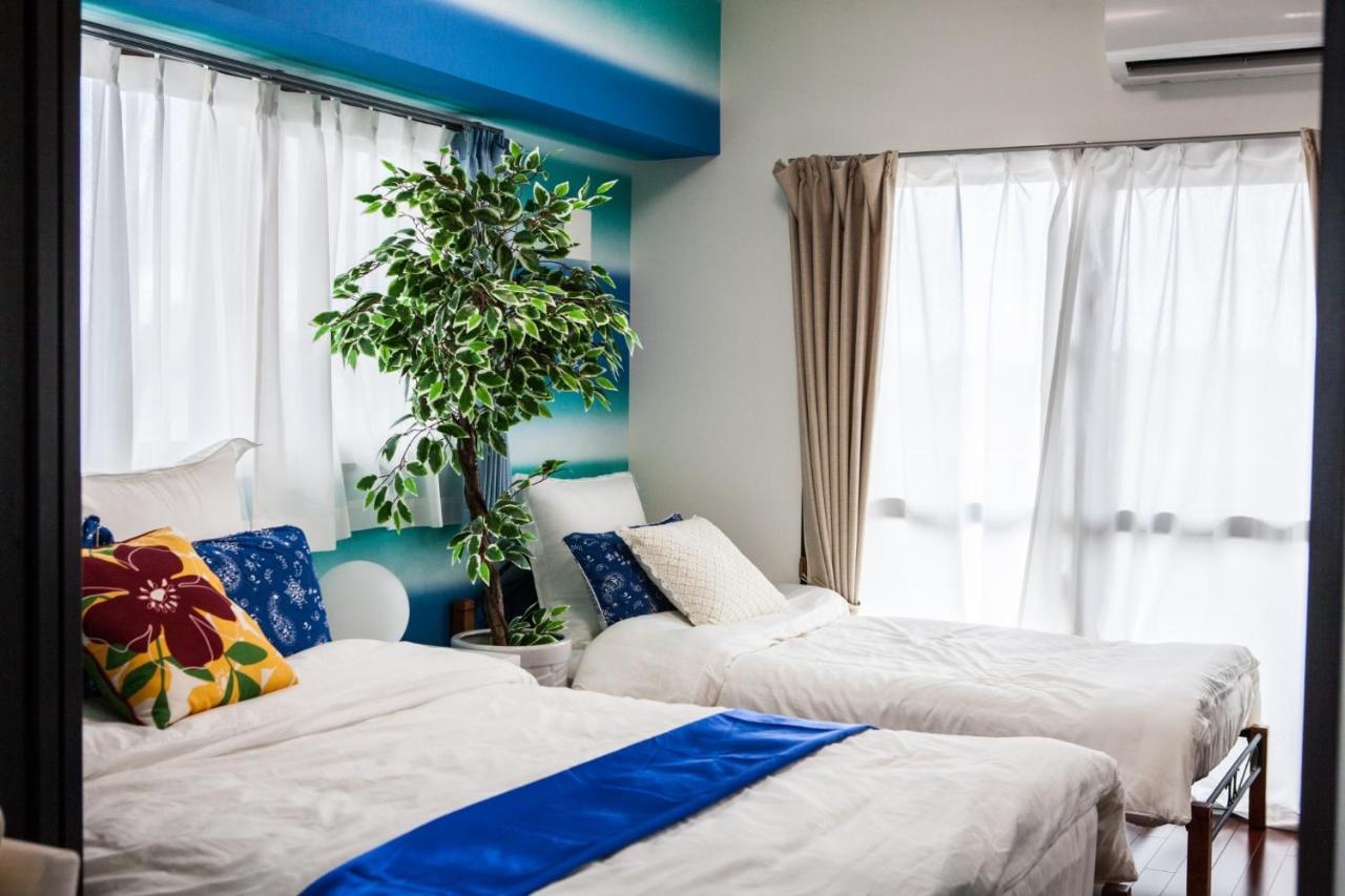イオンモール沖縄ライカムまで車で10分のスカイテラス8階 Apartment Okinawa Exterior foto